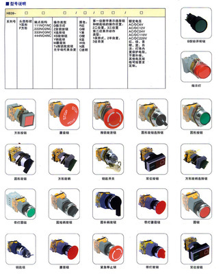 【按鈕開關LA39】價格、廠家、圖片及選購指南——浙江易購電器